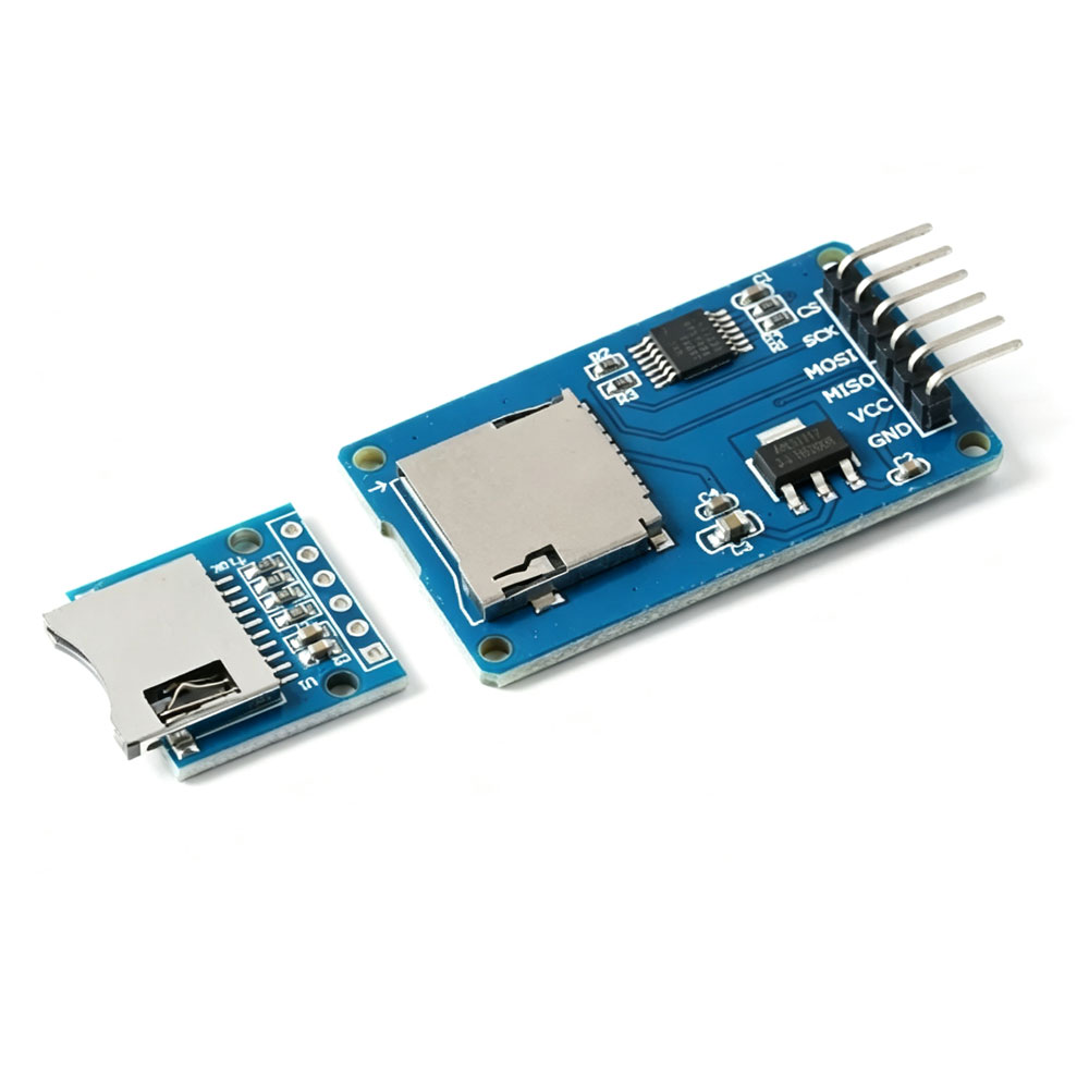 Sd Card Module Spi - 1-5 ชิ้นไมโคร SD บอร์ดขยายพื้นที่จัดเก็บข้อมูลไมโคร SD TF