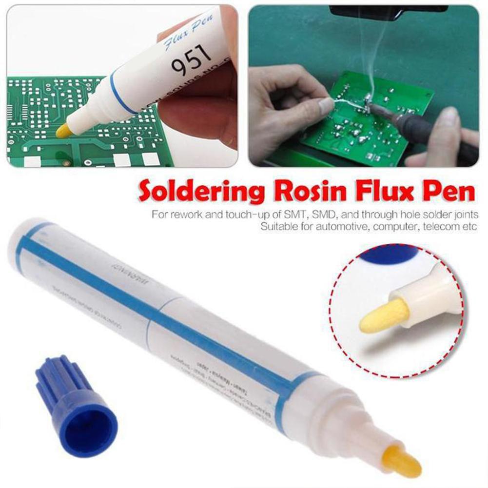 Flux Pen Electronics - ปากกาฟลักซ์สำหรับบัดกรี 10 มล. DIY Kester Solder