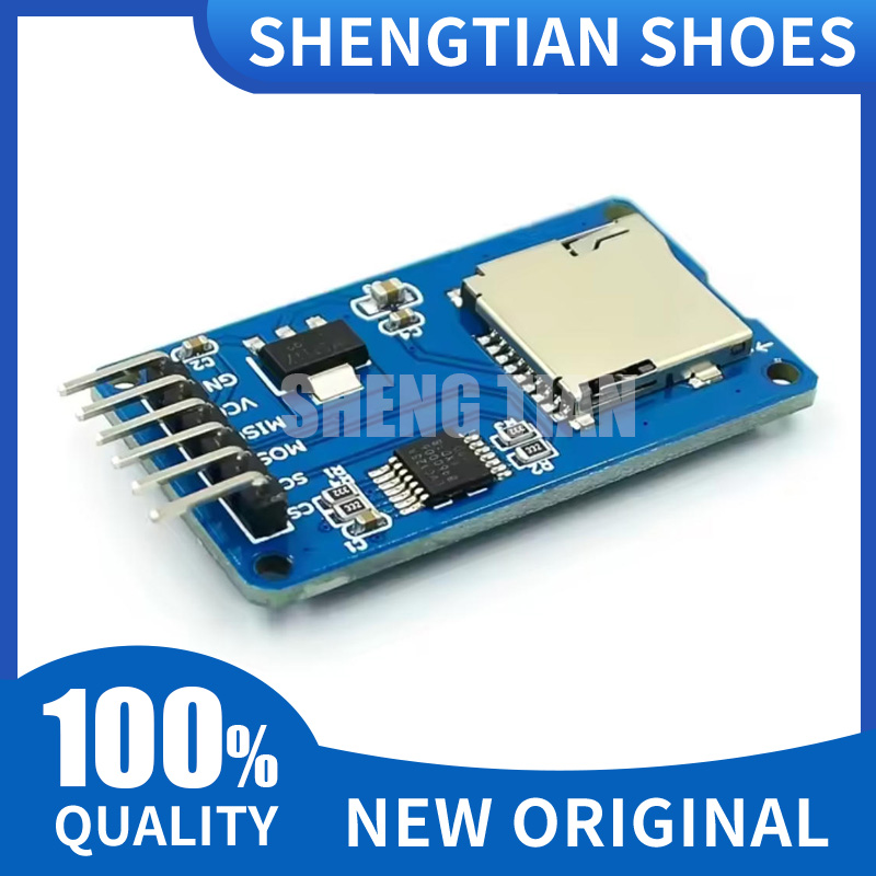 Sd Card Module Spi - โมดูลอ่านการ์ดไมโคร SD การ์ดมินิ TF อินเทอร์เฟซแบบ SPI