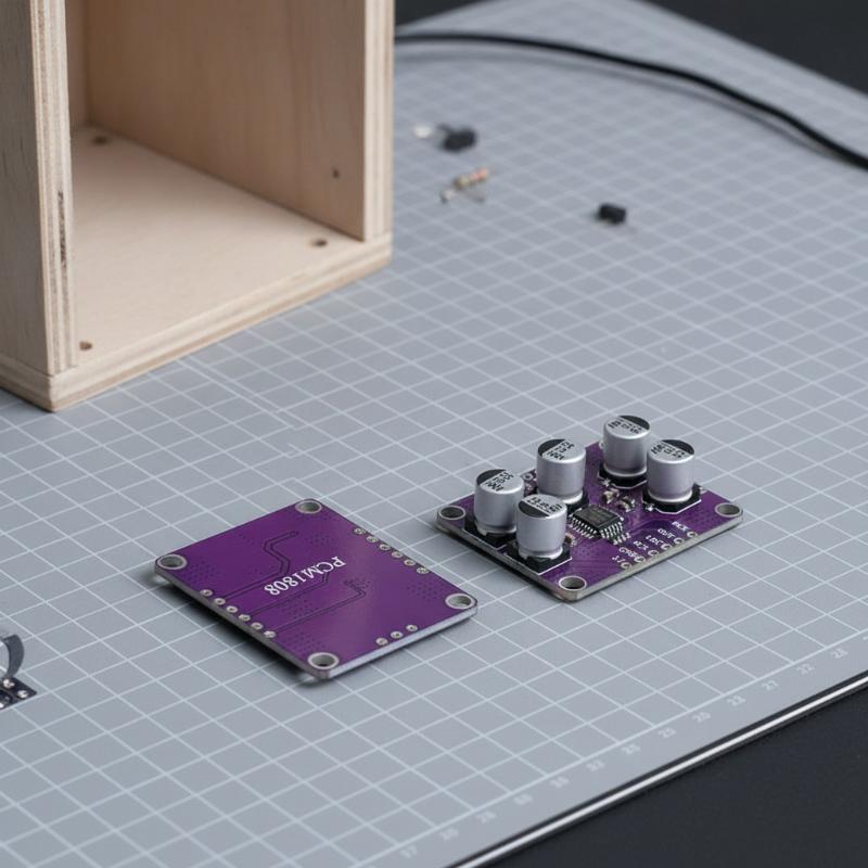 Diy Electronics Components Kit - โมดูล ADC สเตอริโอ PCM1808 24 บิต