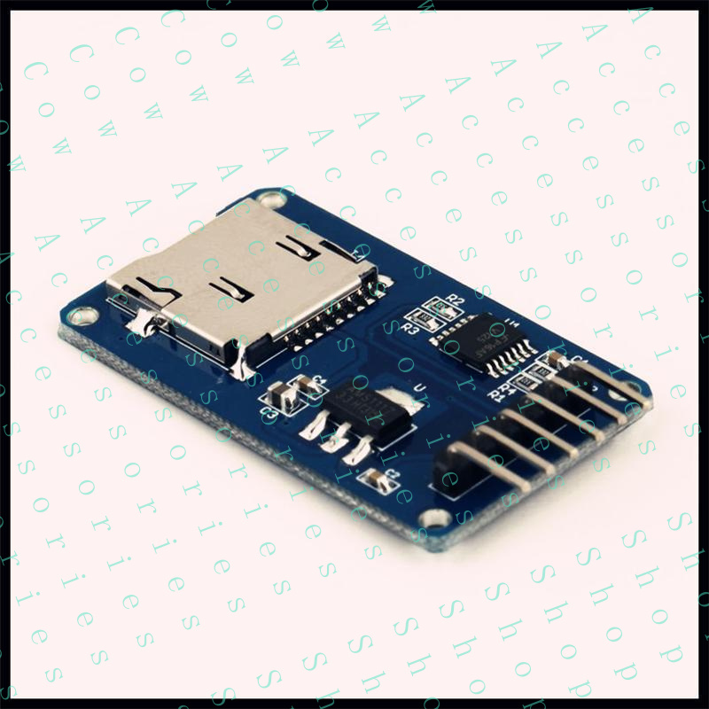 Sd Card Module Spi - PP+ Arduino โมดูลอ่านการ์ดไมโคร SD การ์ดมินิ TF