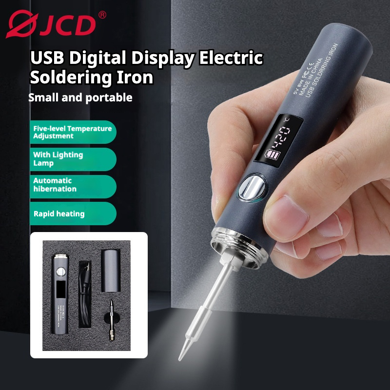 Flux Pen Electronics - หัวแร้งบัดกรี USB Type-C, 5 ระดับความเร็ว 260~420