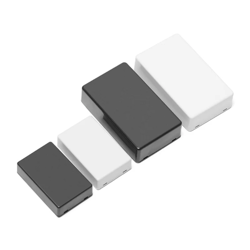 Diy Electronics Storage - 70/100mm DIY ที่อยู่อาศัยเครื่องมือกล่องเก็บสีขาวสีดํากันน้ํากล่องอิเล็กทรอนิกส์กล่อง