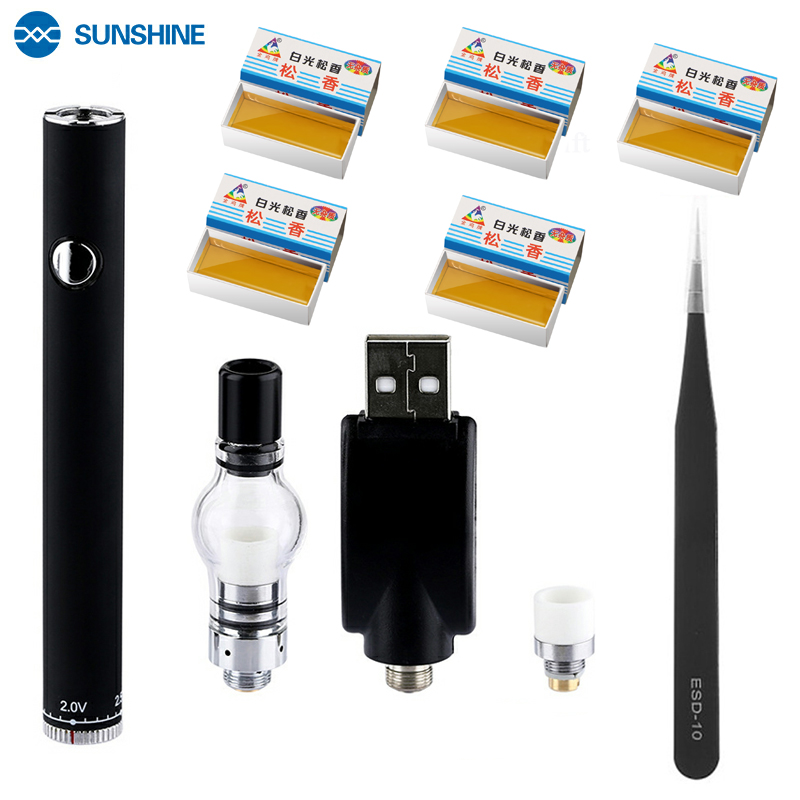 Flux Pen Electronics - Rosin Atomizer สั้นวงจรสำหรับซ่อมเมนบอร์ด Sprayer Rosin อะแดปเตอร์