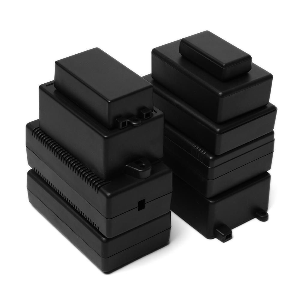 Diy Electronics Storage - 1ชิ้นซองพลาสติกสีดำกันน้ำแบบ DIY สำหรับใส่อุปกรณ์ในกล่องหุ้มอุปกรณ์อิเล็กทรอนิกส์อุปกรณ์ชั้นวางอุปกรณ์ไฟฟ้า