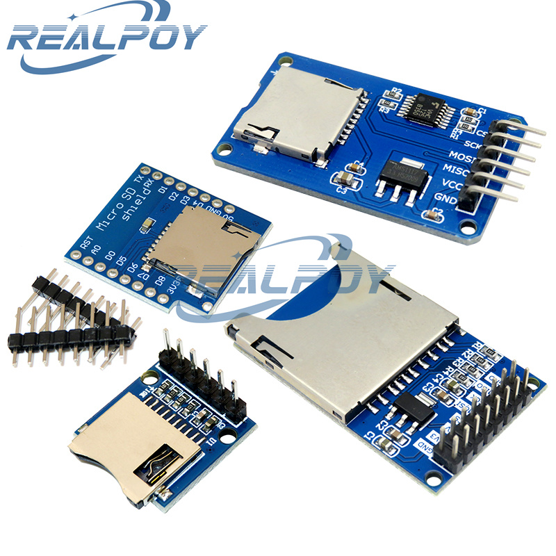 Sd Card Module Spi - D1 Mini TF Card โมดูล Micro