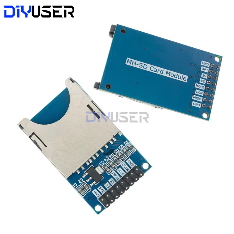 DIYUSER บอร์ดขยายหน่วยความจำไม - Sd Card Module Spi บทวิจารณ์และราคา