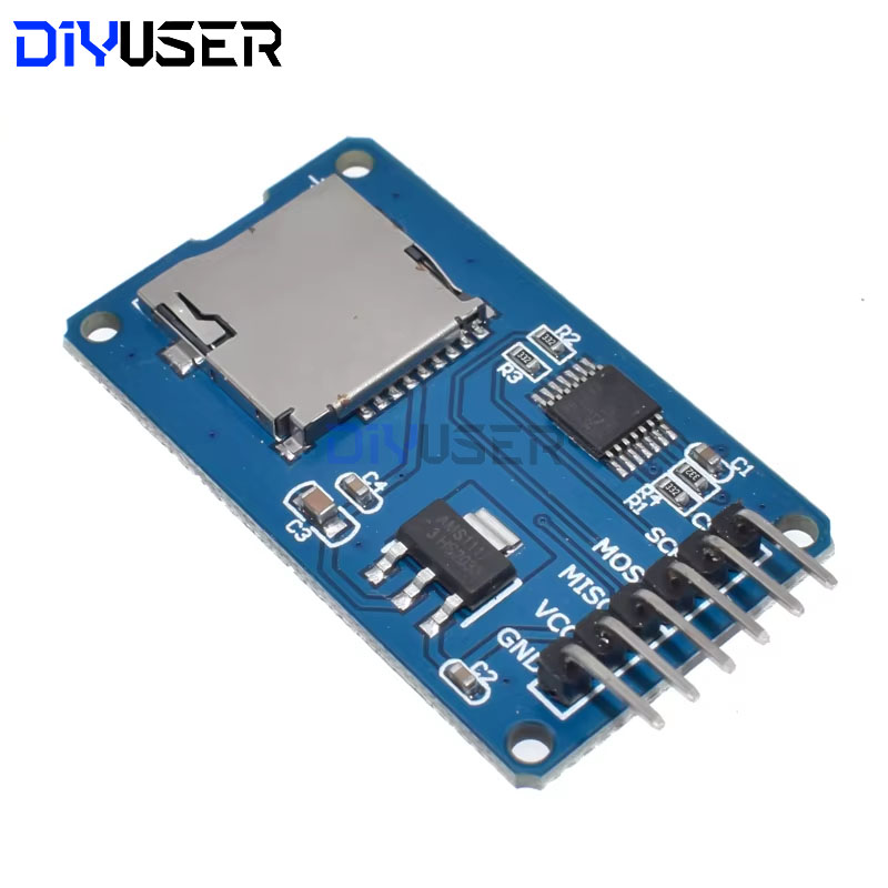 DIYUSER บอร์ดขยายหน่วยความจำไม - Sd Card Module Spi บทวิจารณ์และราคา