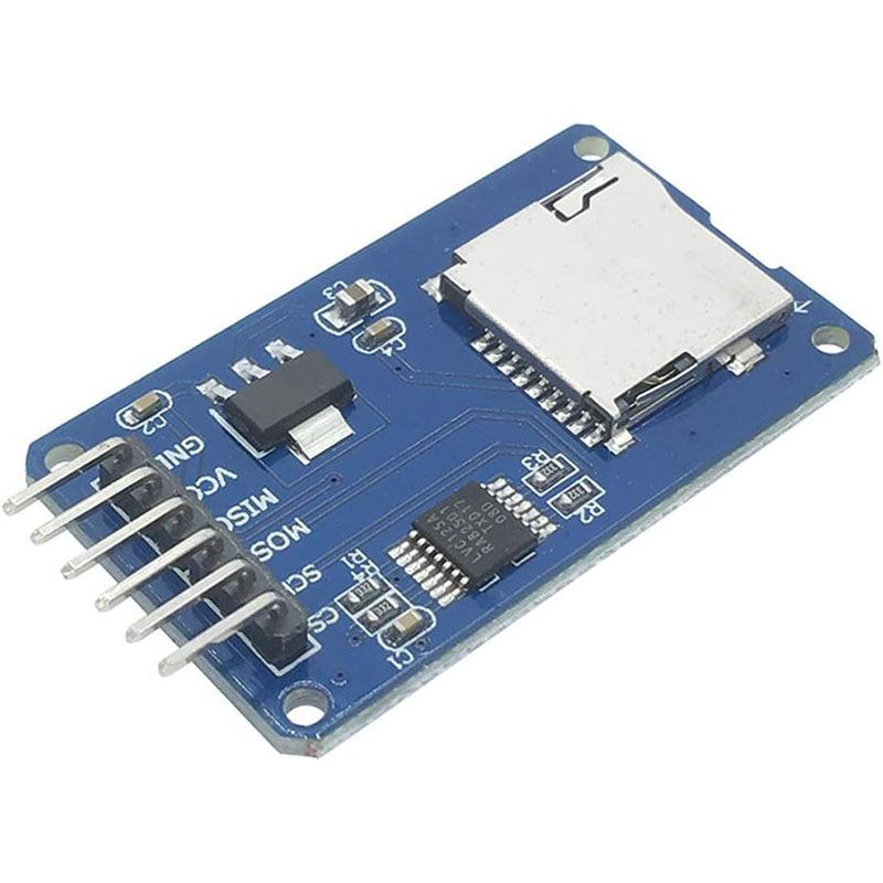 โมดูลเครื่องอ่านการ์ดไมโครเอสด - Sd Card Module Spi บทวิจารณ์และราคา