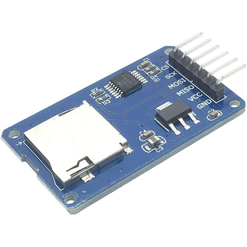 โมดูลเครื่องอ่านการ์ดไมโครเอสด - Sd Card Module Spi บทวิจารณ์และราคา