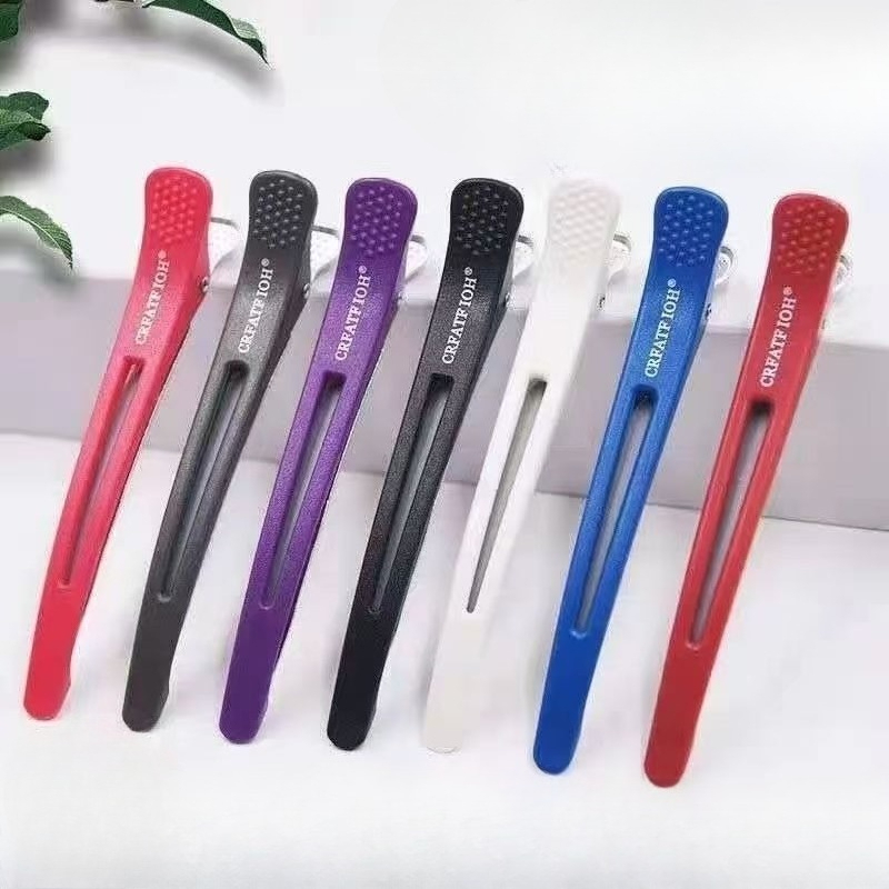 กิ๊บหนีบผมแบบไม่โค้งงอ 6 ชิ้น/ - Crocodile Clip Set บทวิจารณ์และราคา