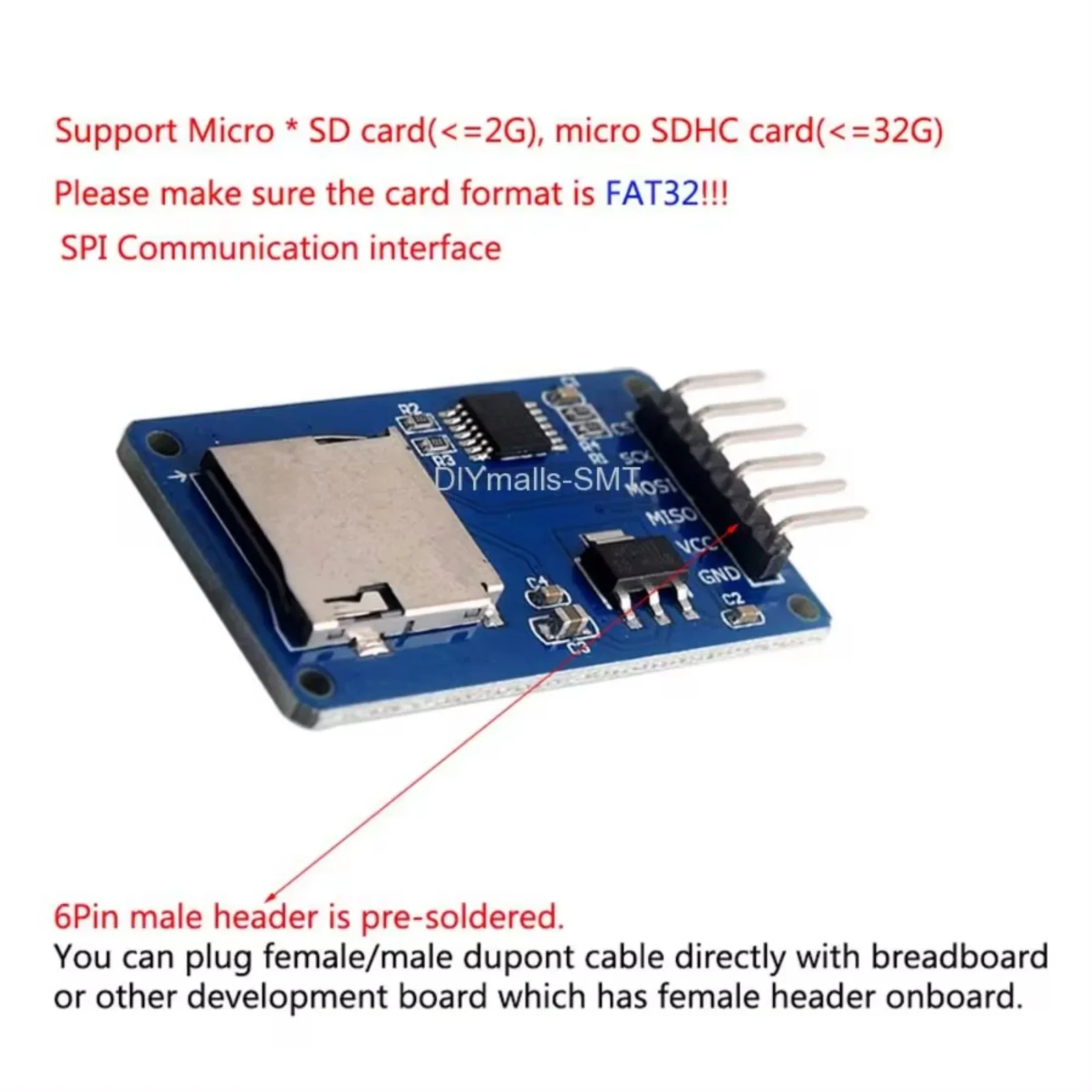 โมดูลการ์ด Micro SD ขนาดเล็ก อ - Sd Card Module Spi บทวิจารณ์และราคา