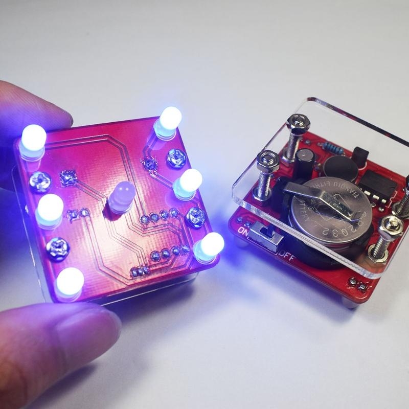 สวิงสั่นชุดลูกเต๋า LED การหายใ - Best Diy Electronics Kits บทวิจารณ์และราคา