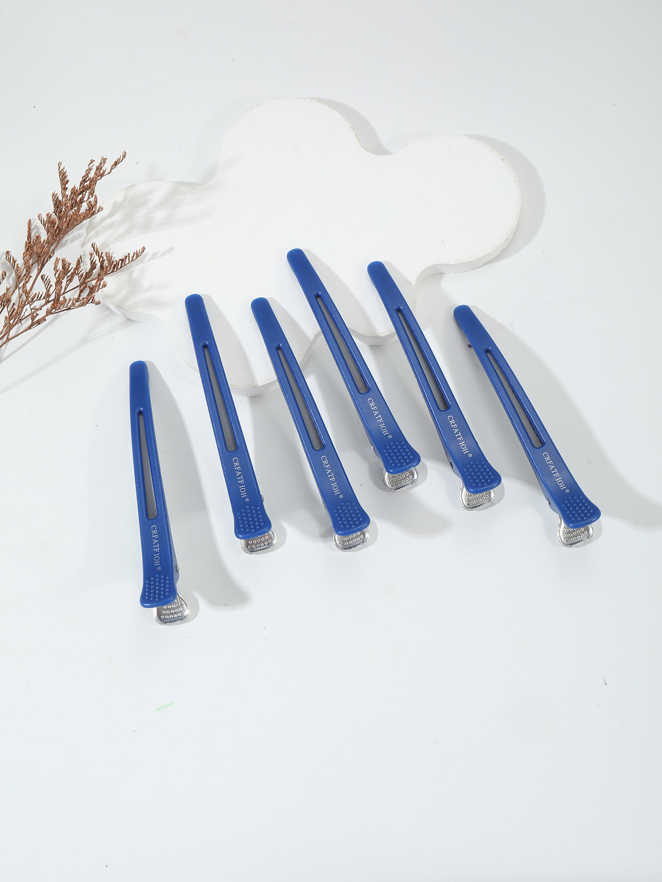 6 ชิ้น/ชุดของกิ๊บติดผมแบบไม่โค - Crocodile Clip Set บทวิจารณ์และราคา