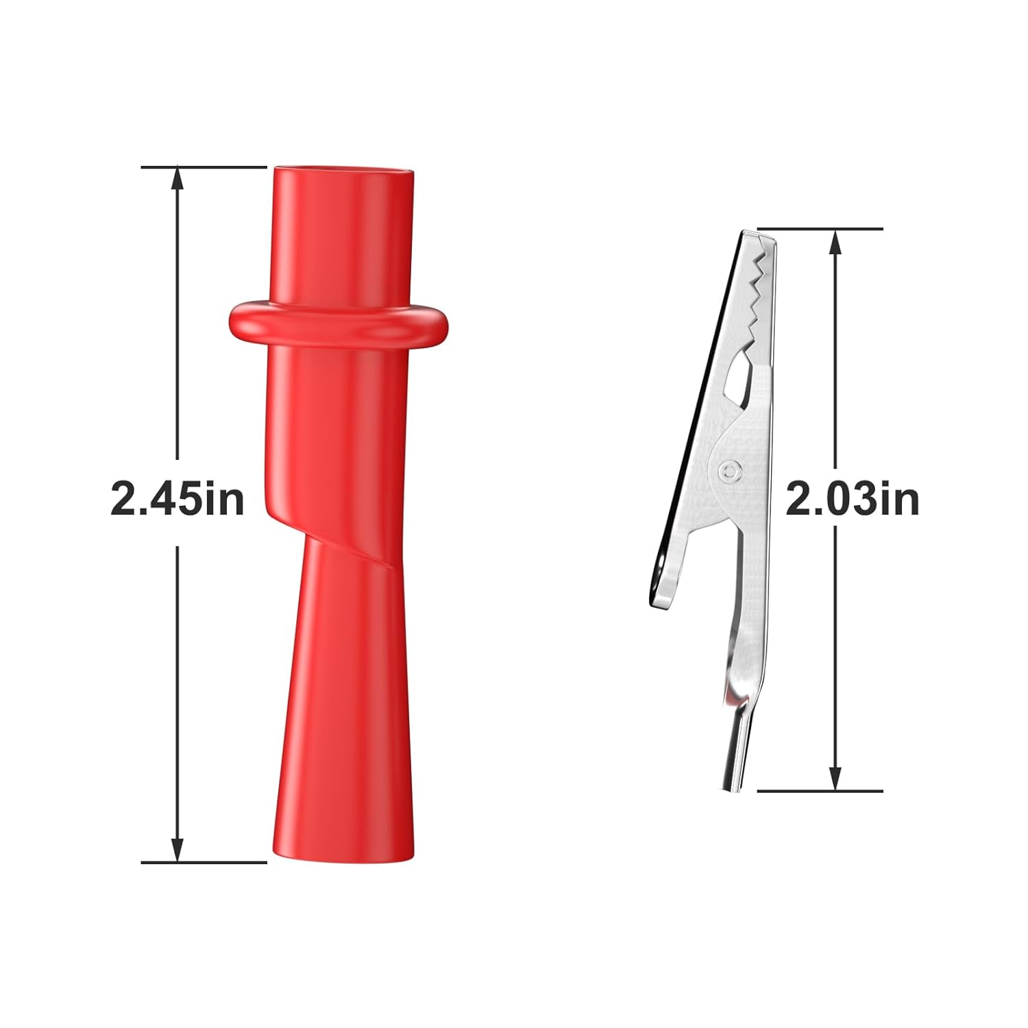 มัลติมิเตอร์กดบนคลิปจระเข้ตั้ง - Crocodile Clip Set บทวิจารณ์และราคา