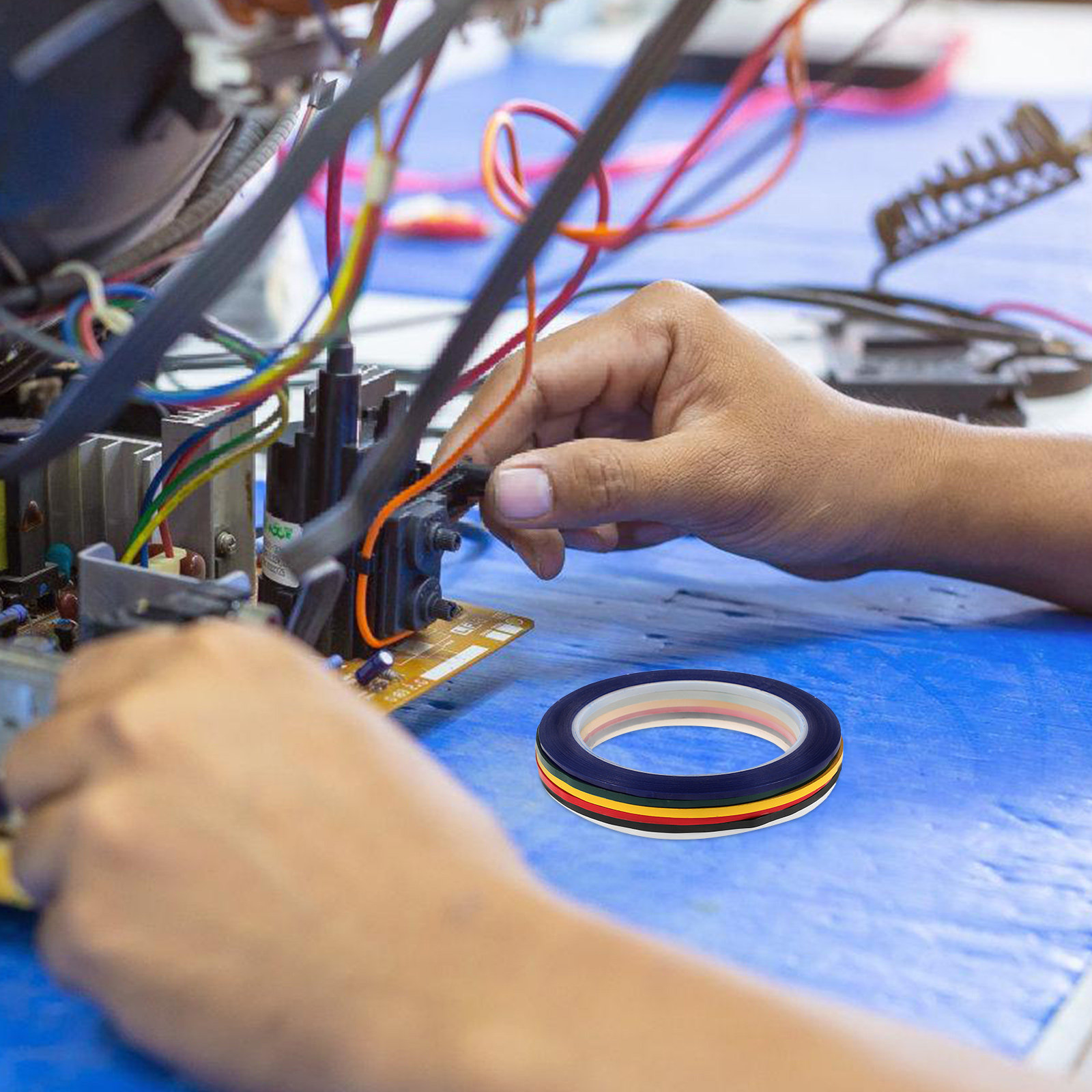 เทปฉนวน 6 ม้วน เทปปิดกั้นโพลีเ - Diy Electronics บทวิจารณ์และราคา