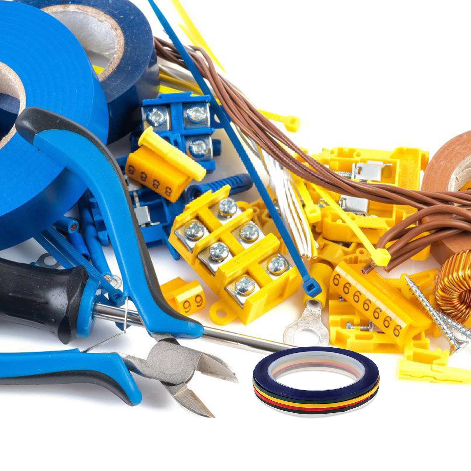 เทปฉนวน 6 ม้วน เทปปิดกั้นโพลีเ - Diy Electronics บทวิจารณ์และราคา