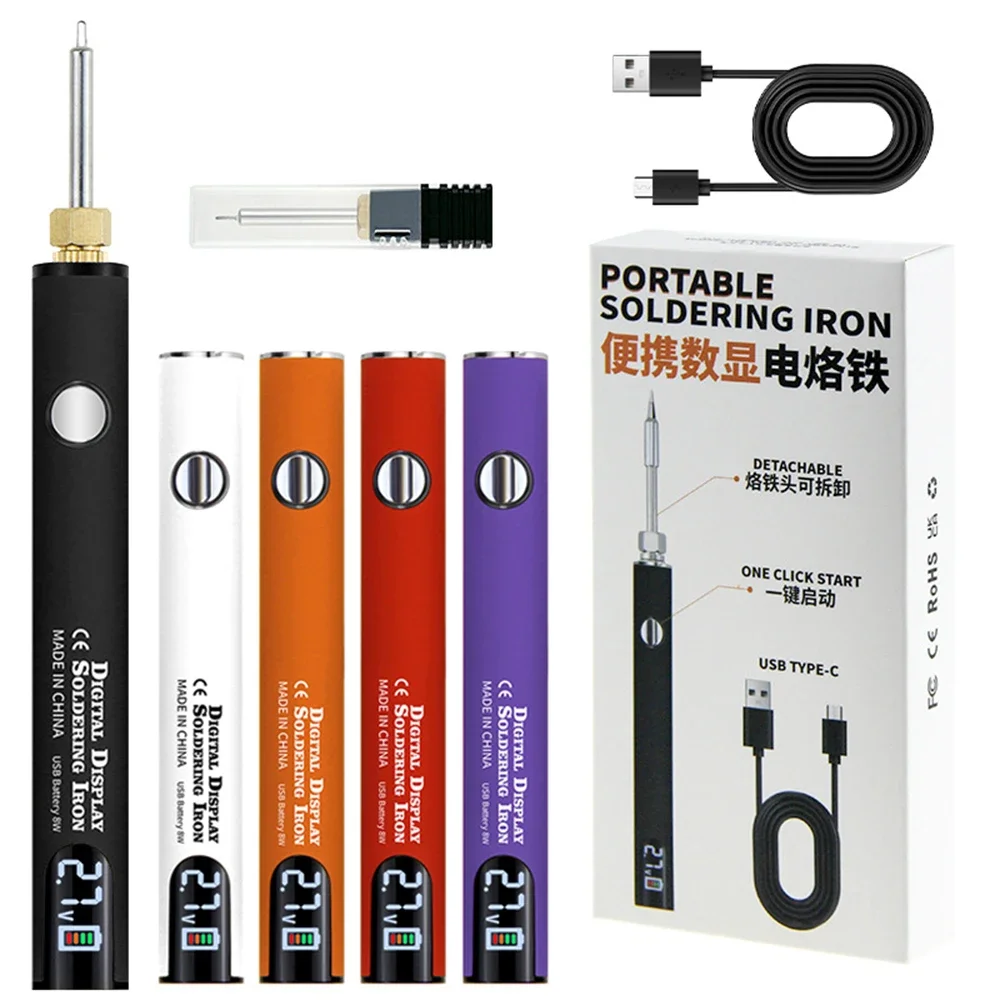 510 ชุดหัวแร้งอัจฉริยะปรับแรงด - Flux Pen Electronics บทวิจารณ์และราคา
