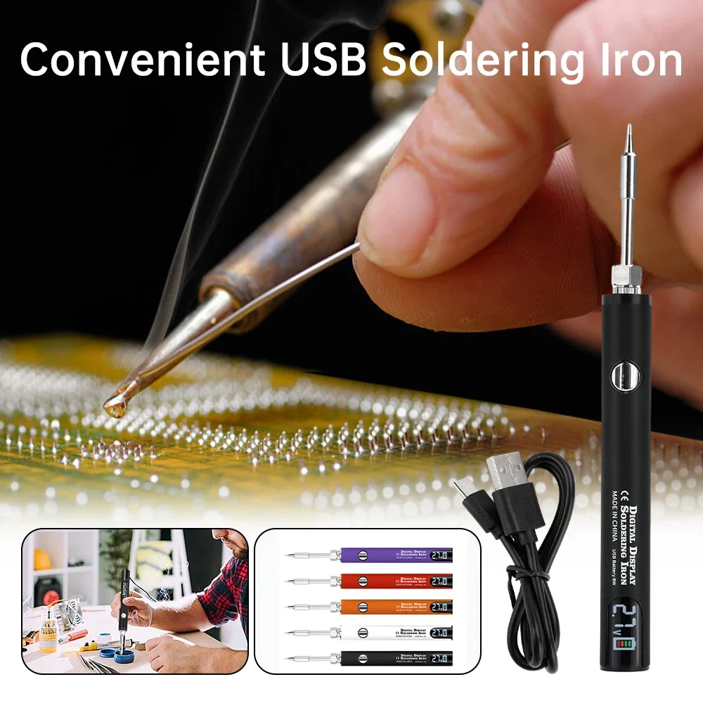 510 ชุดหัวแร้งอัจฉริยะปรับแรงด - Flux Pen Electronics บทวิจารณ์และราคา