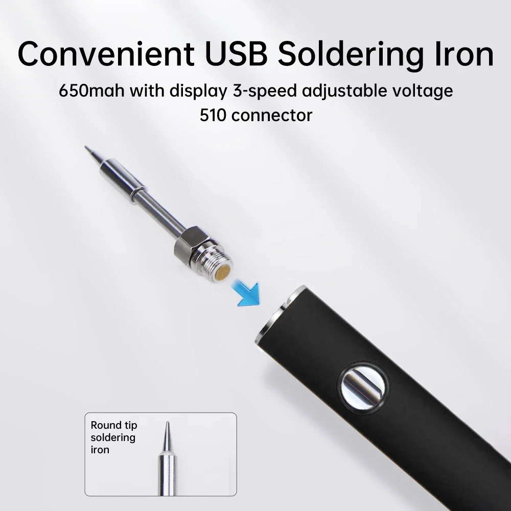 510 ชุดหัวแร้งอัจฉริยะปรับแรงด - Flux Pen Electronics บทวิจารณ์และราคา