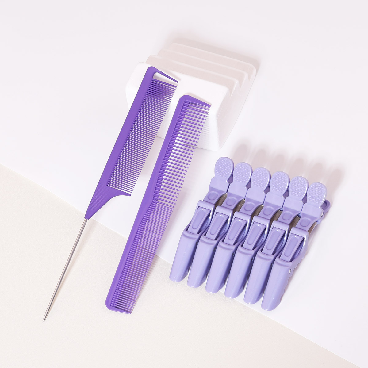 ชุดหวีผม 8 ชิ้น - หวีปลายผม, ห - Crocodile Clip Set บทวิจารณ์และราคา