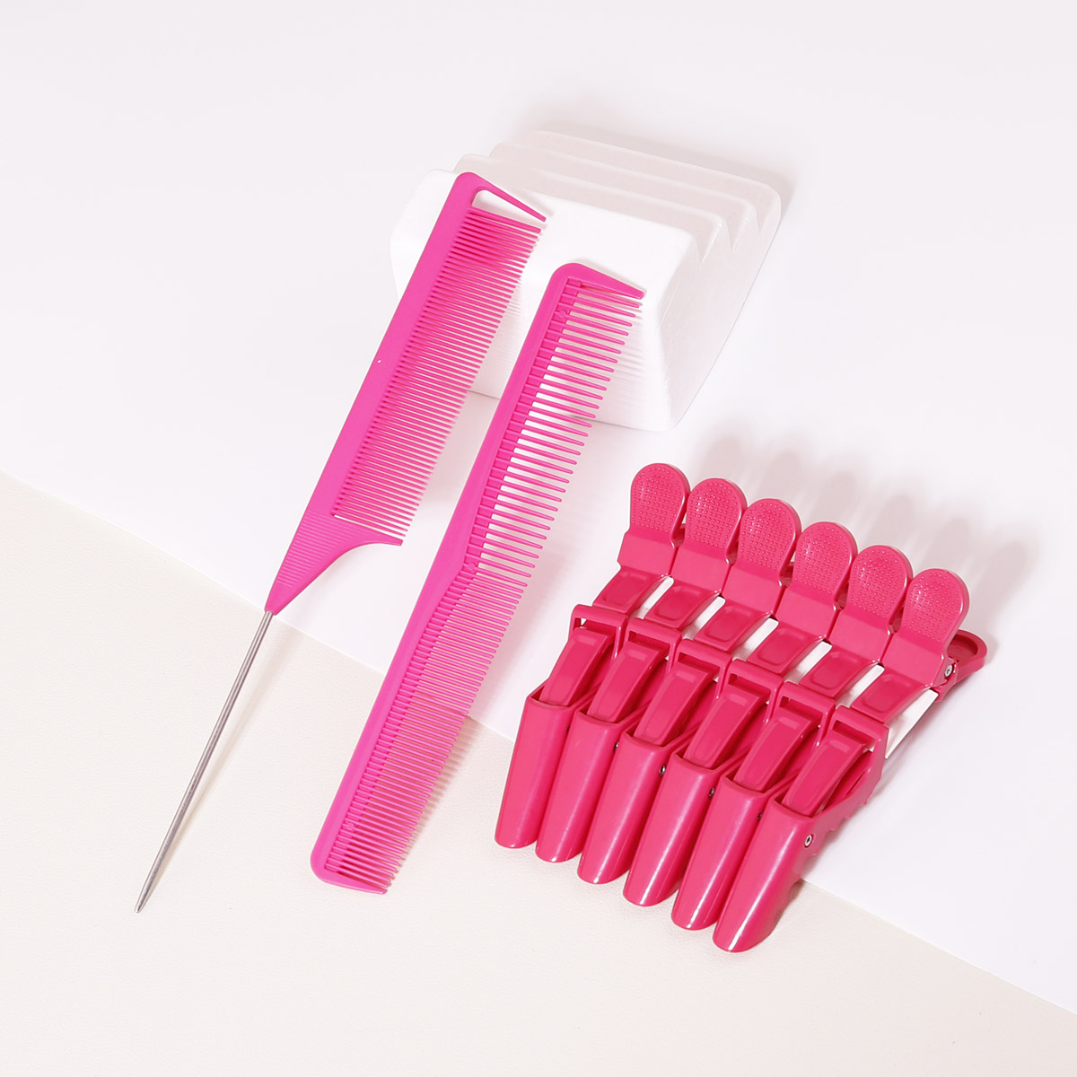 ชุดหวีผม 8 ชิ้น - หวีปลายผม, ห - Crocodile Clip Set บทวิจารณ์และราคา