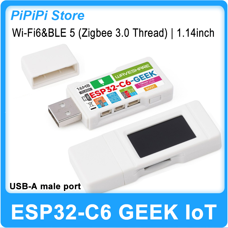 ESP32-C6 GEEK บอร์ดพัฒนา 1.14  - Diy Electronics บทวิจารณ์และราคา