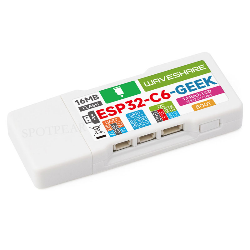 ESP32-C6 GEEK บอร์ดพัฒนา 1.14  - Diy Electronics บทวิจารณ์และราคา
