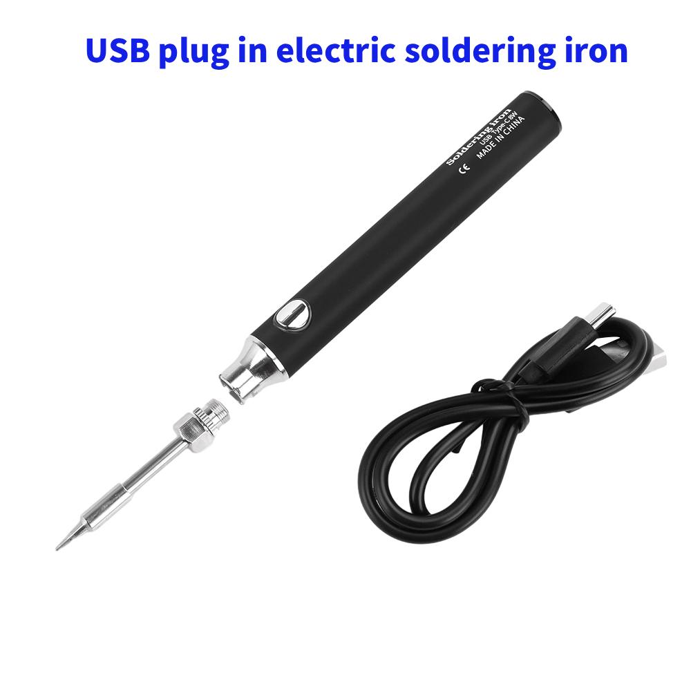 หัวแร้งบัดกรีแบบมินิ USB Type- - Flux Pen Electronics บทวิจารณ์และราคา