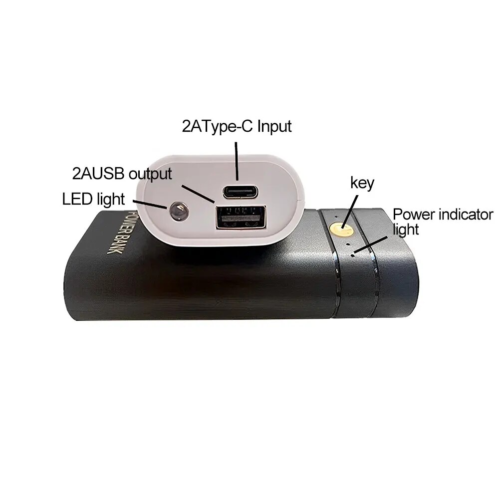 กล่องพาวเวอร์แบงค์ DIY สำหรับช - Diy Electronics Storage บทวิจารณ์และราคา