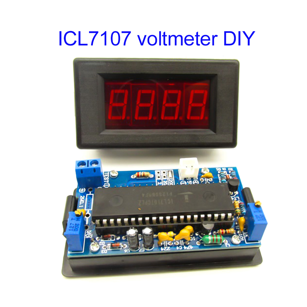 ชุดอุปกรณ์วัดแรงดันไฟฟ้า ICL71 - Diy Electronics Components Kit บทวิจารณ์และราคา