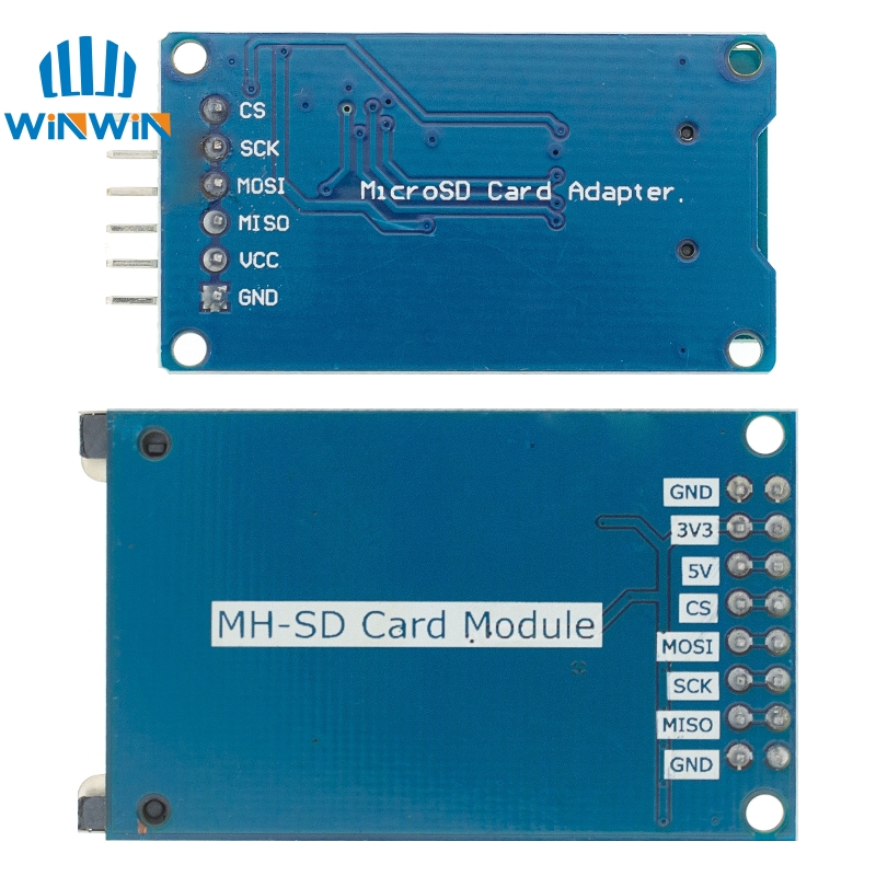 ไมโครเอสดีอุปกรณ์สำรองข้อมูลบอ - Sd Card Module Spi บทวิจารณ์และราคา