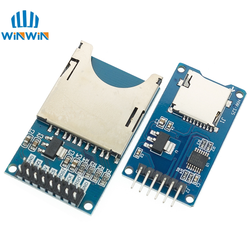 ไมโครเอสดีอุปกรณ์สำรองข้อมูลบอ - Sd Card Module Spi บทวิจารณ์และราคา