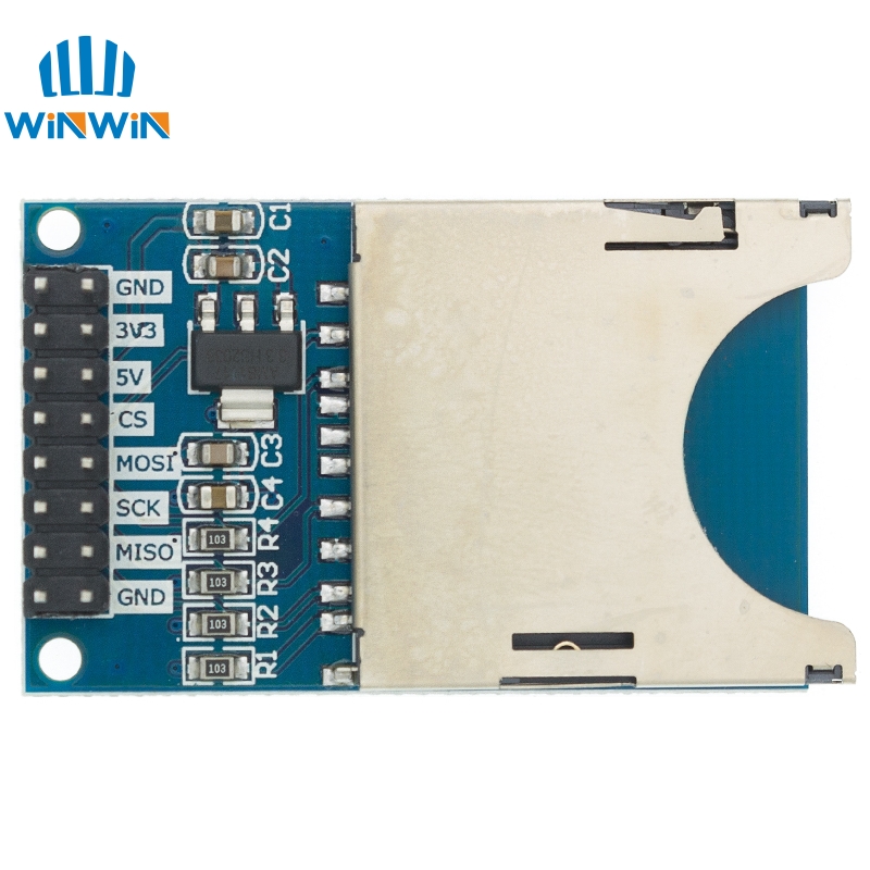 ไมโครเอสดีอุปกรณ์สำรองข้อมูลบอ - Sd Card Module Spi บทวิจารณ์และราคา
