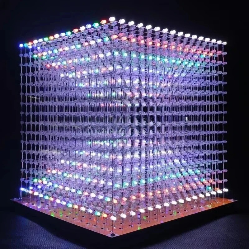 ชุดคิท 3D16mini Light Cube ขนา - Diy Electronics บทวิจารณ์และราคา