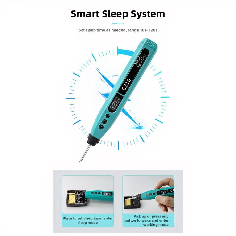ชุดหัวแร้งบัดกรีดิจิตอล USB อั - Diy Electronics Storage บทวิจารณ์และราคา