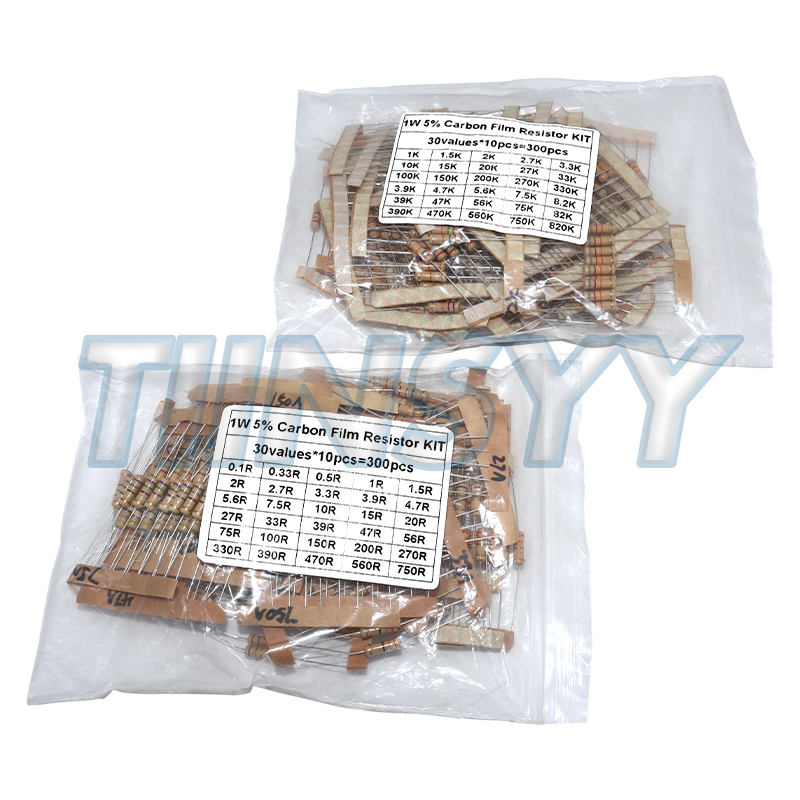 ชุดตัวต้านทาน 300 ชิ้น 1W 5% ค - Diy Electronics Components Kit บทวิจารณ์และราคา