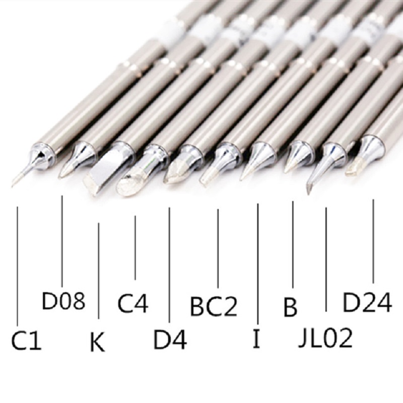 T12 ไฟฟ้าSoldering Iron Tips T - Diy Electronics Storage บทวิจารณ์และราคา
