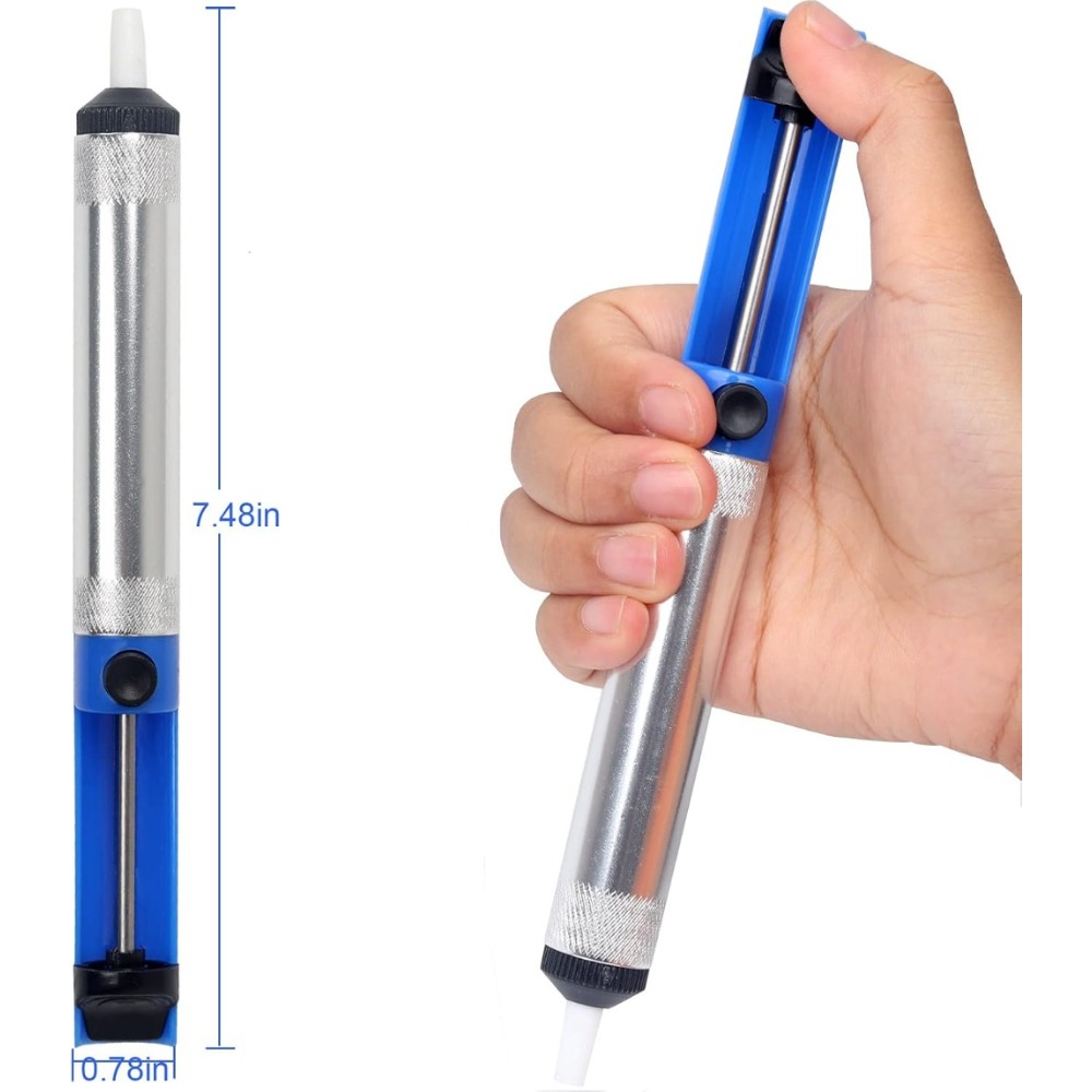 อลูมิเนียม Desoldering ปั๊มสูญ - Flux Pen Electronics บทวิจารณ์และราคา