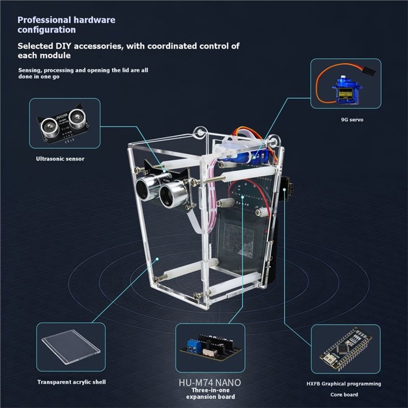 ชุดคิท DIY ถังขยะอัจฉริยะพร้อม - Best Diy Electronics Kits บทวิจารณ์และราคา