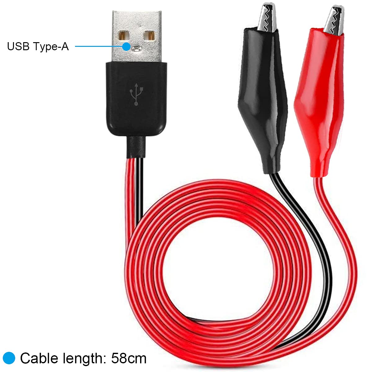 คลิปจระเข้เป็น USB, ที่หนีบจระ - Crocodile Clip Set บทวิจารณ์และราคา