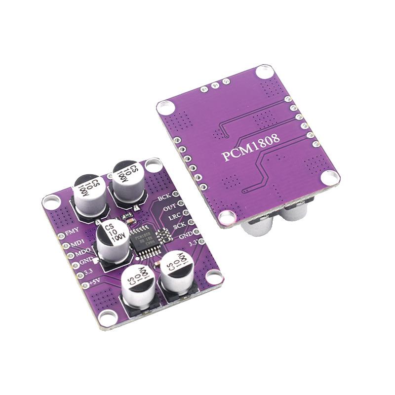 โมดูล ADC สเตอริโอ PCM1808 24  - Diy Electronics Components Kit บทวิจารณ์และราคา