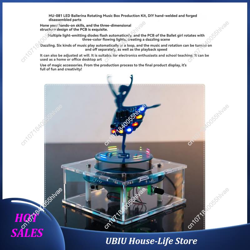 หมุนเพลงกล่อง DIY ชุดอิเล็กทรอ - Best Diy Electronics Kits บทวิจารณ์และราคา