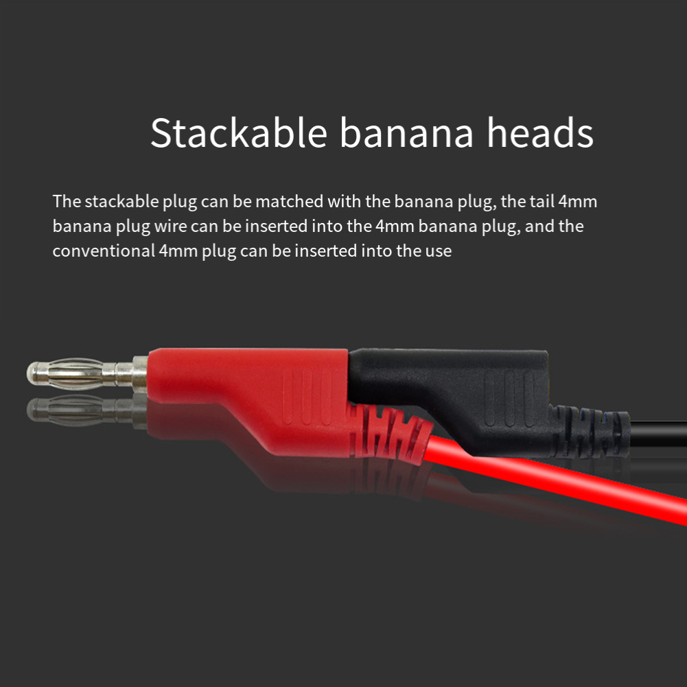 ชุดสายเคเบิลทดสอบแบบ Banana to - Crocodile Clip Set บทวิจารณ์และราคา