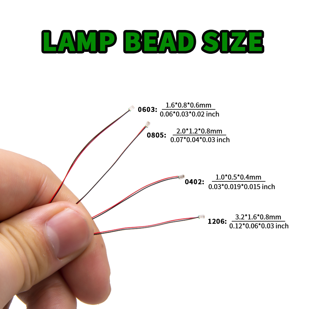 10 ชิ้น/เซ็ตไมโคร LED ชิปหลอดไ - Diy Electronics Components Kit บทวิจารณ์และราคา