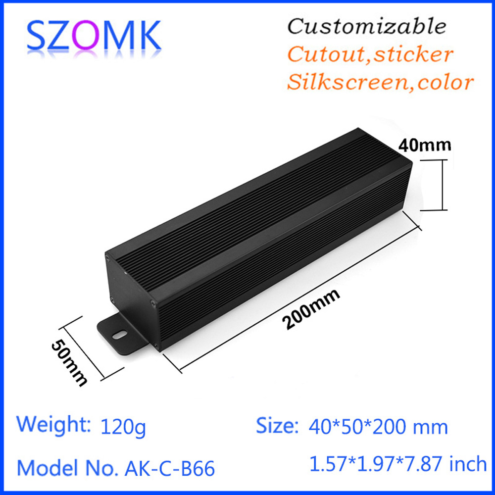 กล่องอะลูมิเนียมขนาด 40*50*200 - Diy Electronics Storage บทวิจารณ์และราคา