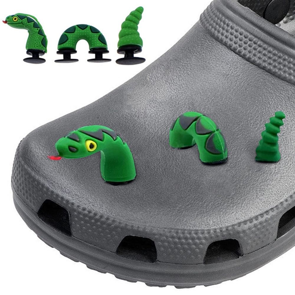 คลิปหนีบรองเท้า 3 มิติ ของตกแต - Crocodile Clip Set บทวิจารณ์และราคา