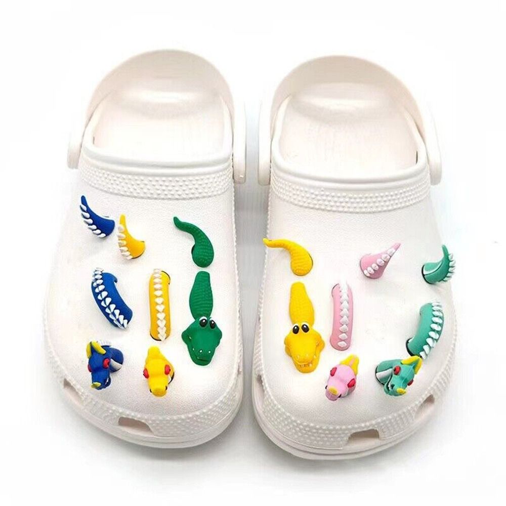 คลิปหนีบรองเท้า 3 มิติ ของตกแต - Crocodile Clip Set บทวิจารณ์และราคา