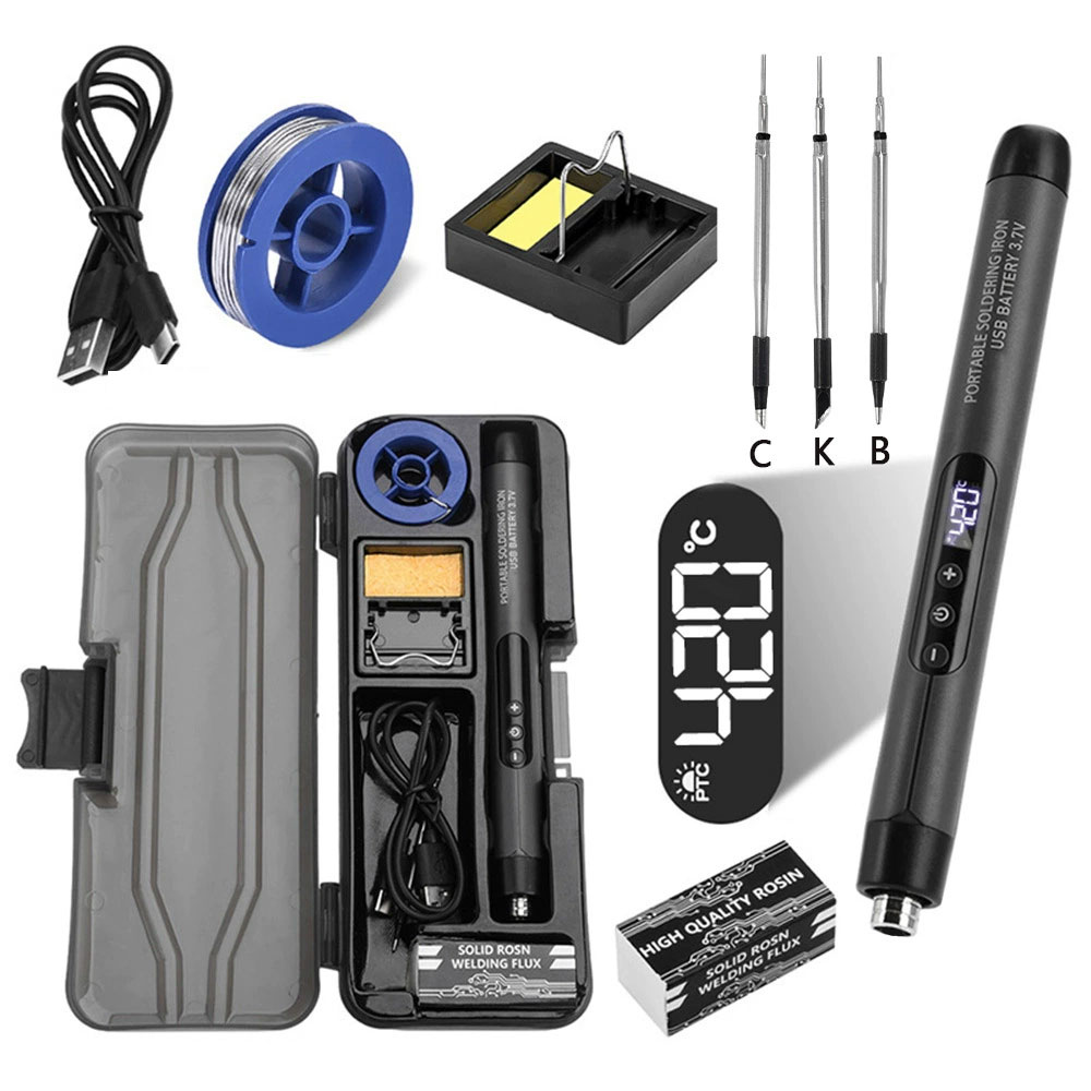 หัวแร้งขนาดเล็กแบบไร้สาย ชาร์จ - Flux Pen Electronics บทวิจารณ์และราคา