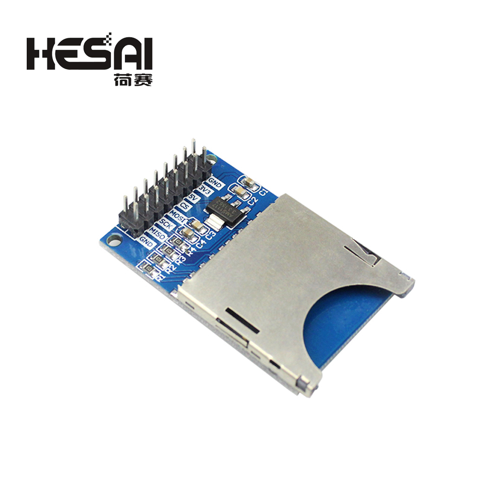 โมดูลอ่านและเขียนข้อมูล โมดูลก - Sd Card Module Spi บทวิจารณ์และราคา